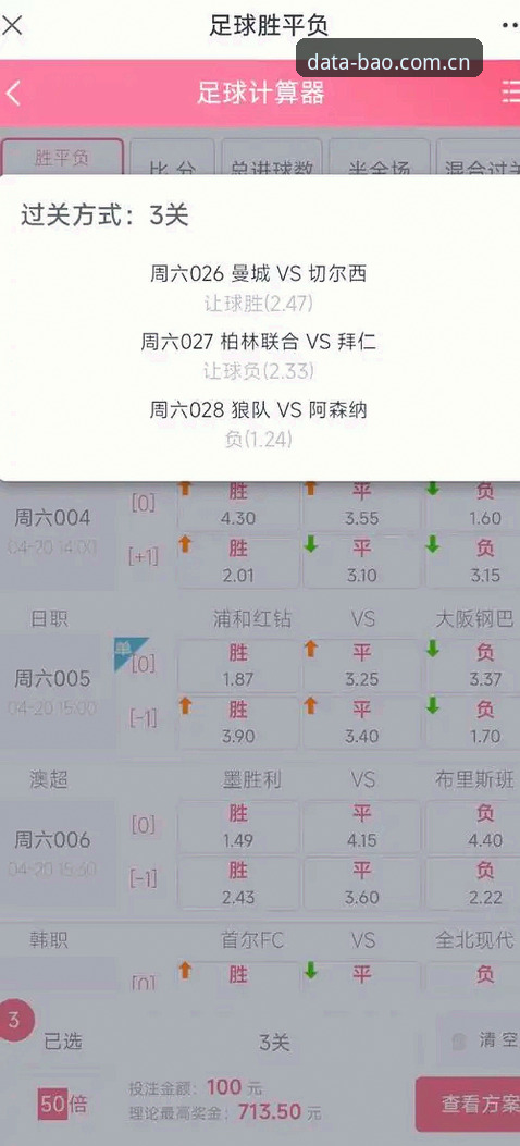 博澳体育平台BAO体育app独家赛事数据功能详解